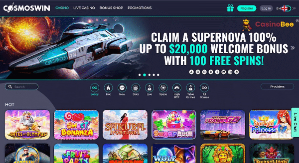 Cosmoswin كازينو